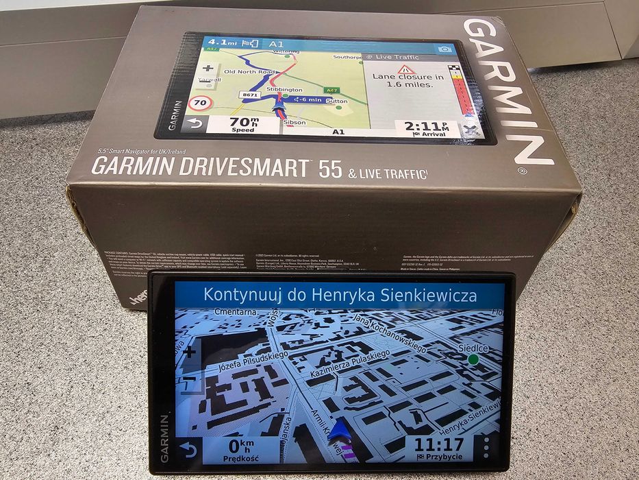 Nawigacja Garmin DriveSmart 55