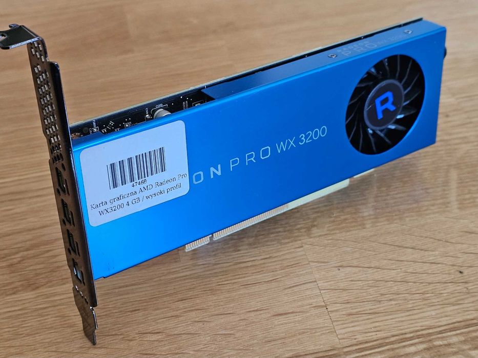 AMD Radeon Pro WX 3200 4GB GDDR5 | CAD Workstation | Stan idealny