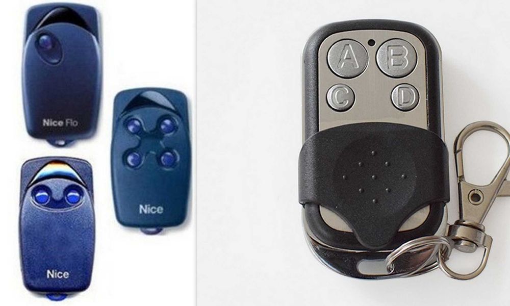 Comando de garagem " universal "