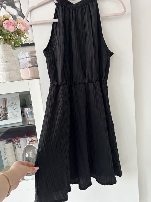 plisowana sukienka s