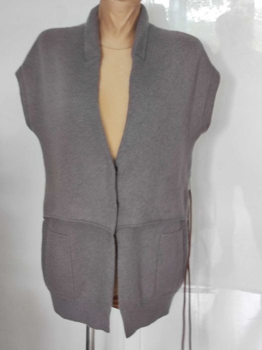 2- Brunello Cucinelli - Kaszmirowa kamizelka r. M/L