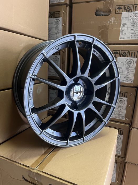 Jantes 16” 4x108 Novas estilo Ultraleggera Gunmetal Peugeot Citroen