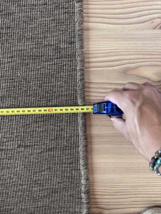 Tapete ikea castanho e beje