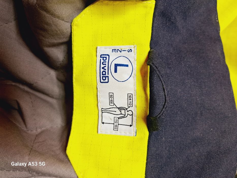 Kurtka męska robocza z podpinka i kapturem