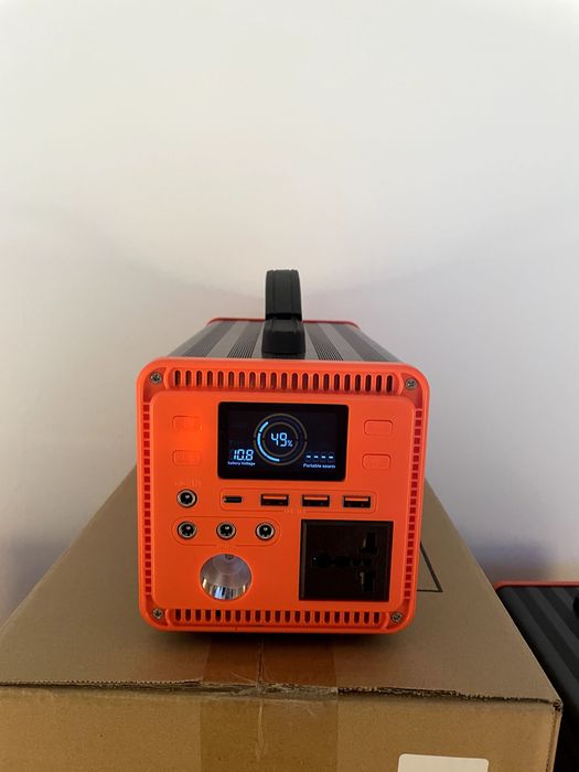 Зарядна станція 110Wh, 300W Модифікована синусоїда, Type-C, Ліхтар