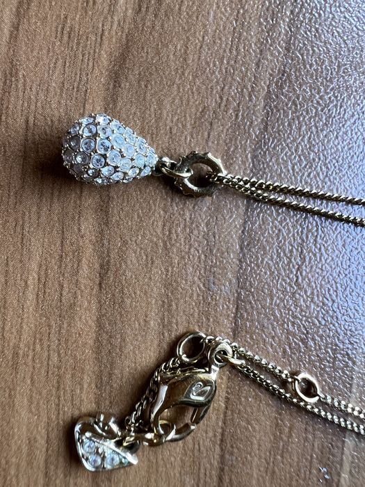 Swarovski - naszyjnik w kolorze złotym