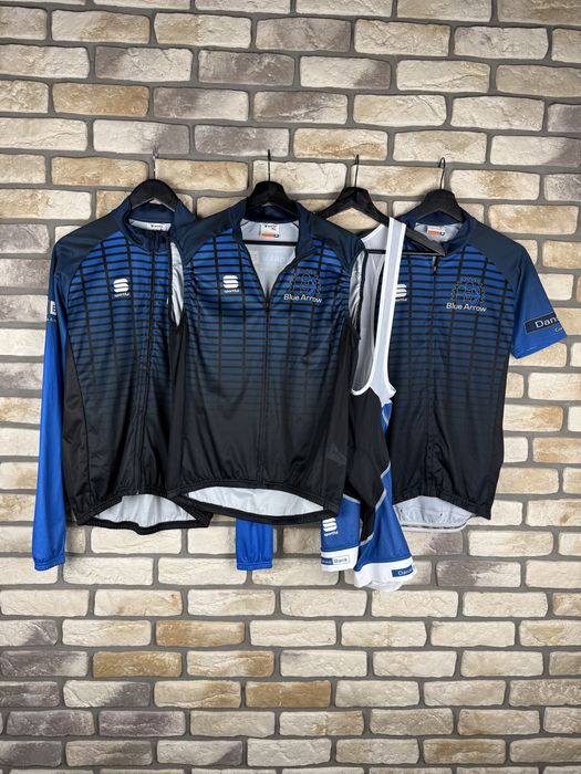 Dres stroj sportowy kombinezon koszulka bluza bib meski sportful rozmiar L