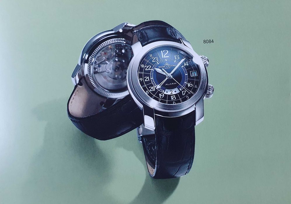 BAUME & MERCIER - Catálogo / Livro Oficial de Relógios - vintage