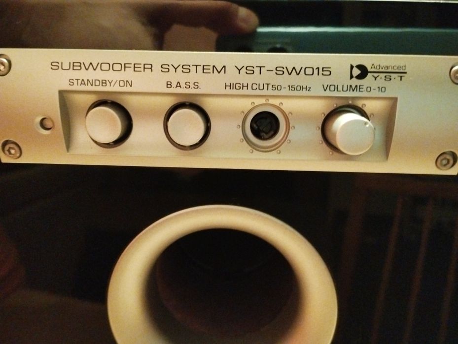 Subwoofer Yamaha YST-SW015 Piano Black