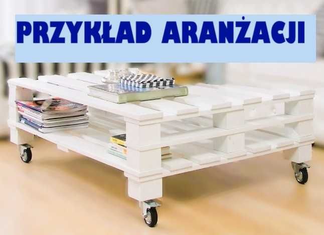 Europalety białe do wnętrza i ogrodu  2 sztuki TANIO!