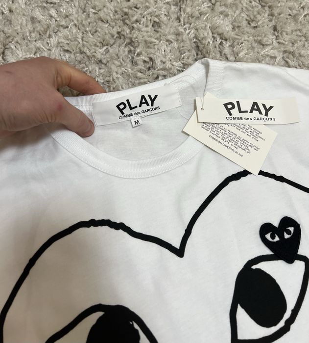Comme des garcons play футболка