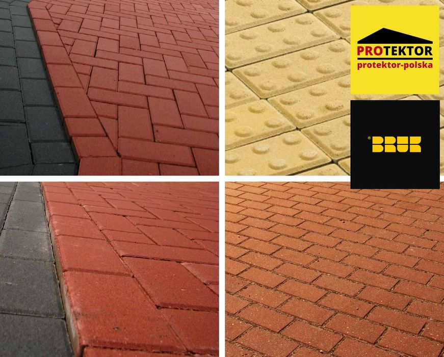 kostka brukowa HOLLAND prostokąt tetris chodnik techniczna parking