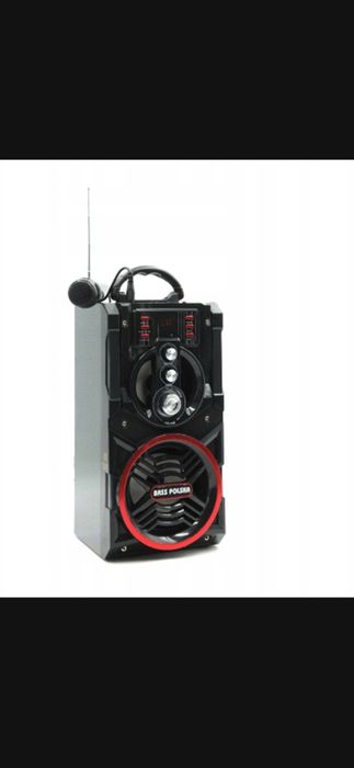 RADIO WIEŻA BLUETOOTH KOLUMNA MP3 zestaw karaoke-nowe, gwarancja,