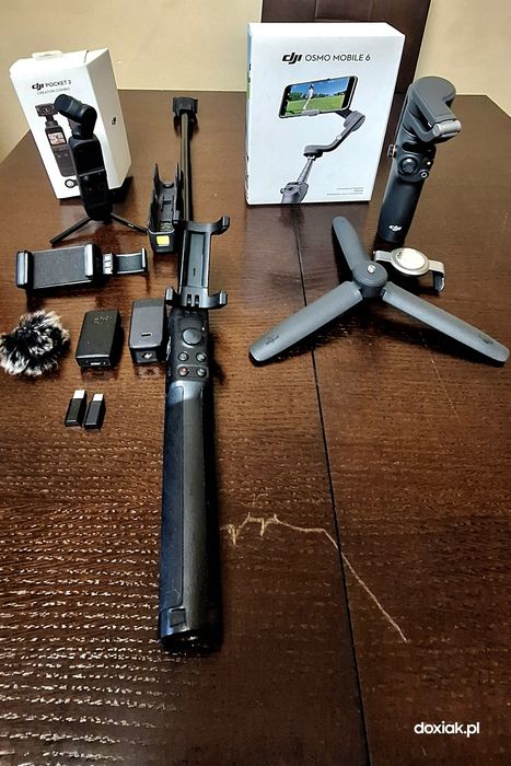 MEGA Zestaw: DJI Pocket 2 Creator Combo + Extension Rod + DJI OM