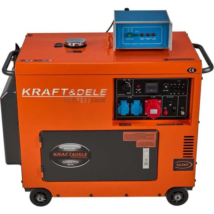 Agregat Diesel 7000W 12/230/380V + ATS