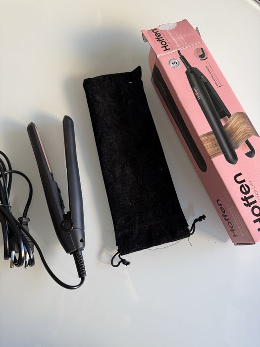 Prancha de cabelo formato viagem