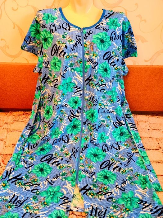 Халати жіночі трикотажні. Гурт, роздріб