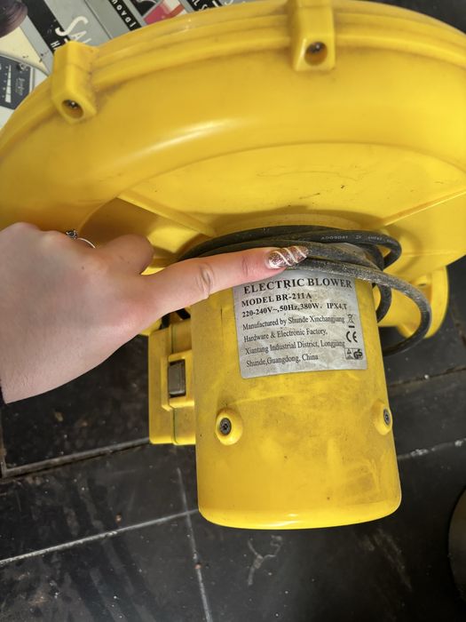 Soprador Elétrico Industrial / Electric Blower 380W