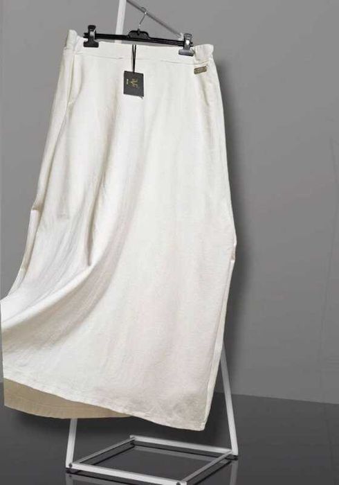 Белая хлопковая юбка Versace 19.69 Italia с карманами, р. XL/2XL