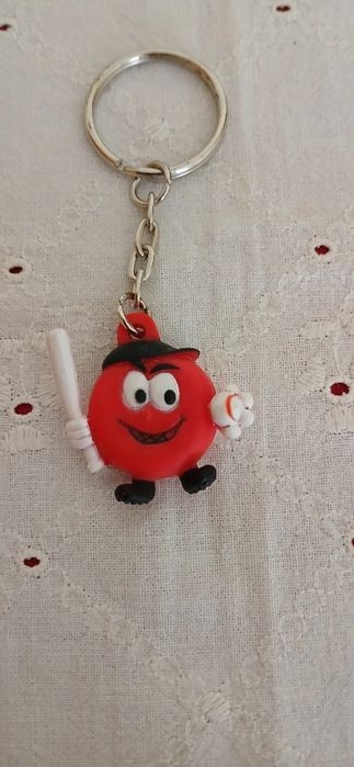 Porta-chaves Mini-babybel, antigo