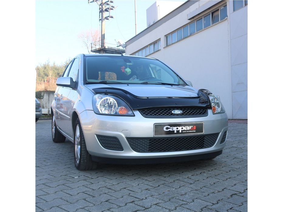 Ford Fiesta 2002-2008 Дефлектор капота EuroCap