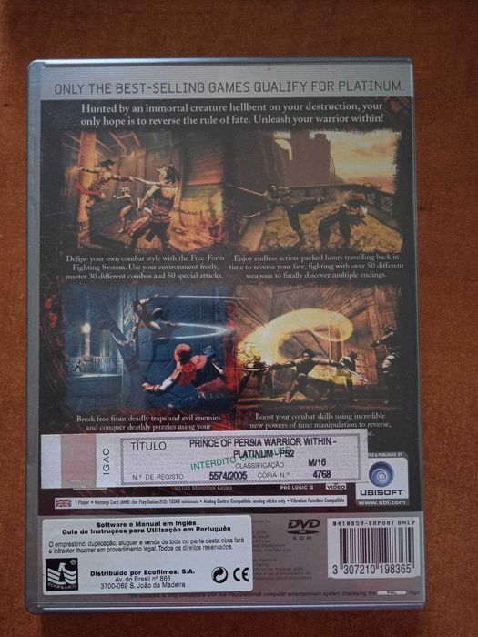 Prince of Persia PS2