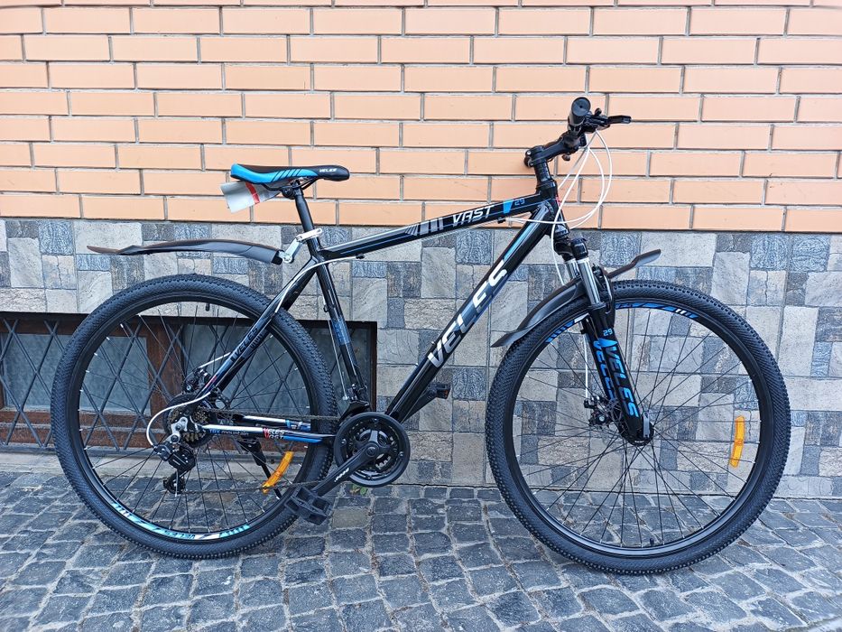 Велосипед Veles найнер 29 колеса рама 21 и 18 алюмінієвий