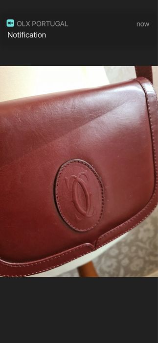 Mala e carteira cartier original