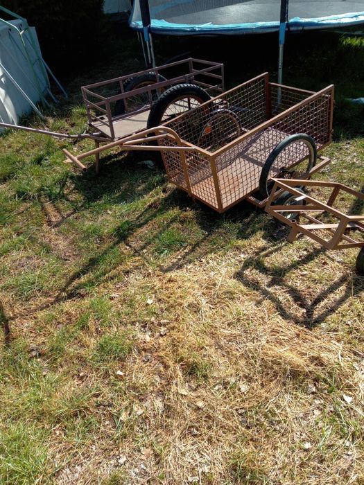 Wózek ogrodowy do ogrodu na liście