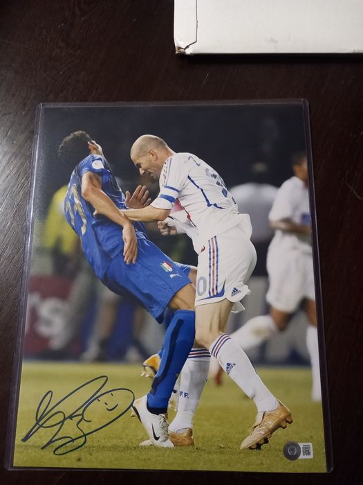 Zinedine Zidane vs Marco Materazzi.  Beckett