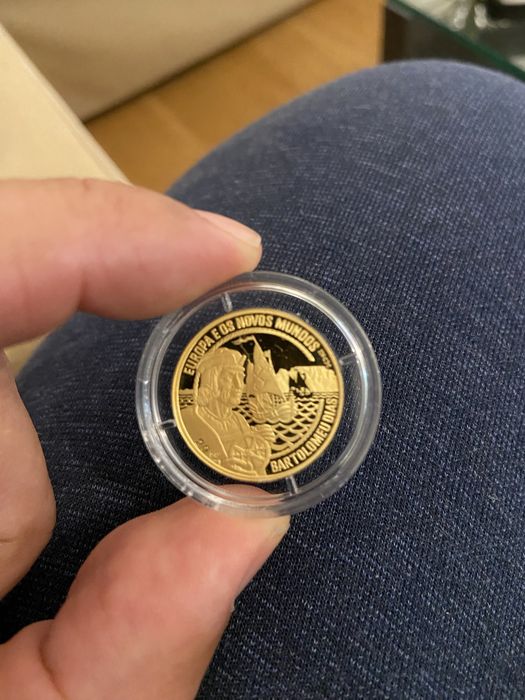 Moeda Ouro 200 ECU (8.485g) Bartolomeu Dias
