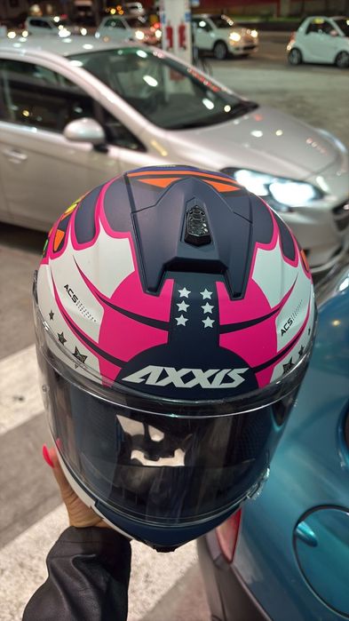 Capacete de mota para mulher