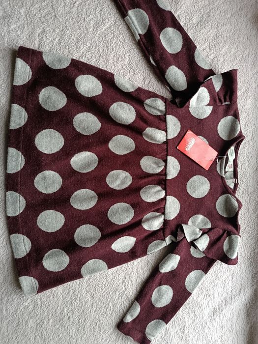 Платье Zara на девочку 9-12 месяцев 80 см новое