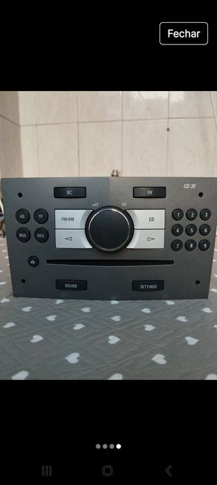 Radio Opel Como novo