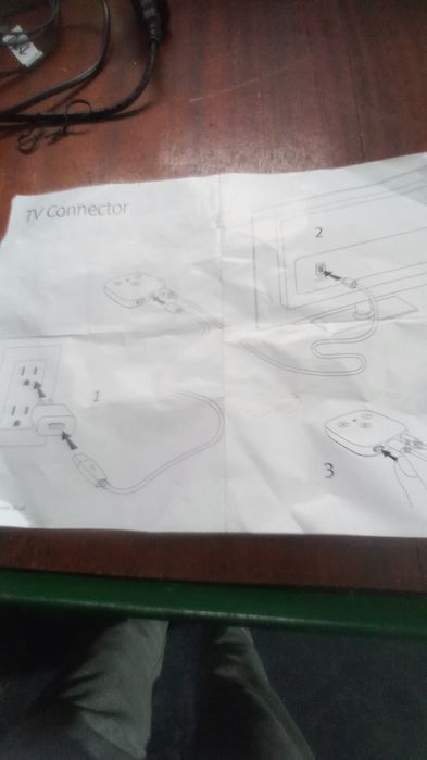 Tv conector novo