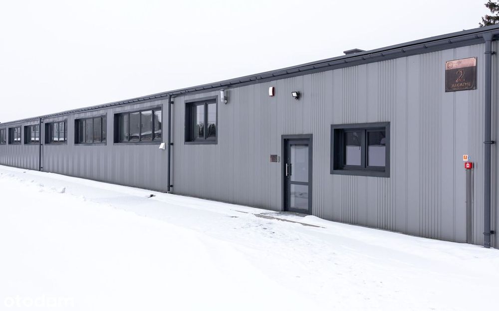 Nowoczesna hala magazynowa 1000 m² z biurem | Radzanów