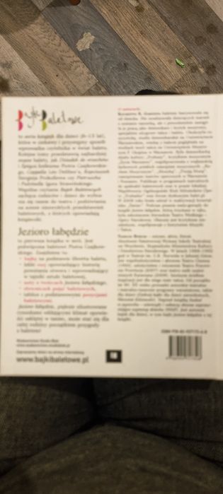 Jezioro Łabędzie i Dziadek do orzech z autografem Ewy Głowackiej
