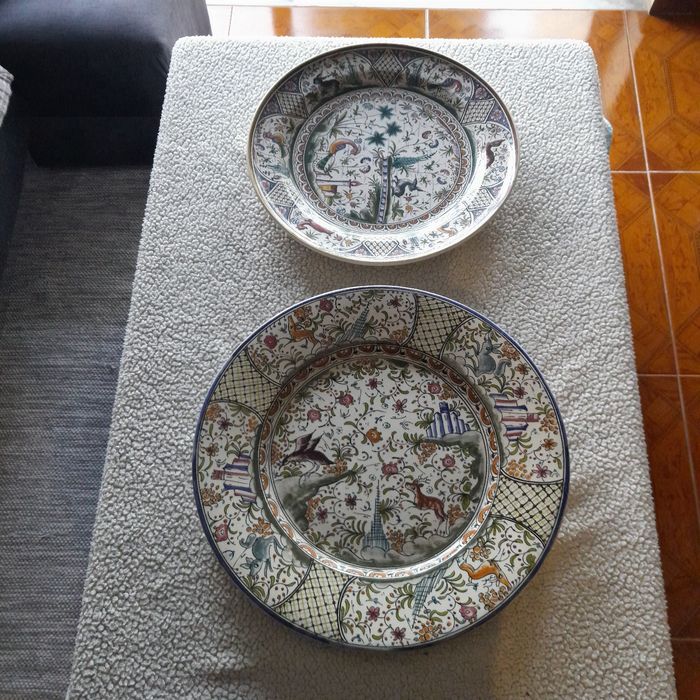 Louças Pratos Cerâmica antiga de Coimbra
