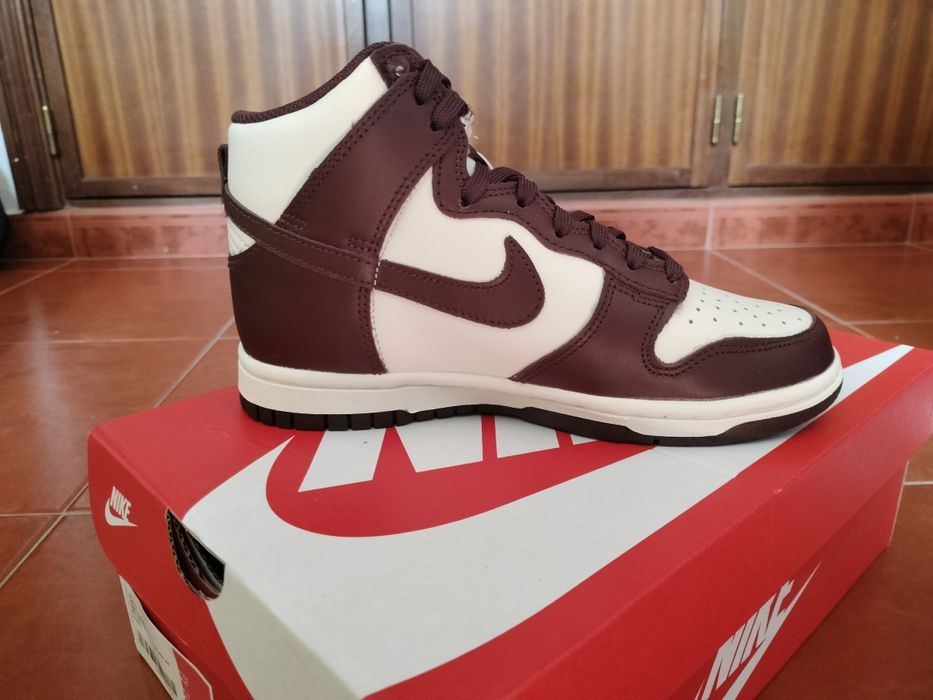 Nike Dunk High Bordo