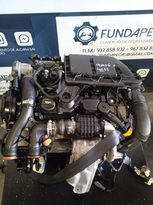 Motor Peugeot 207 1.6 HDi 90Cv Ref: 9H06
