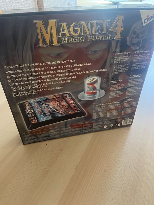 Jogo de magia com magnets +8 anos novo