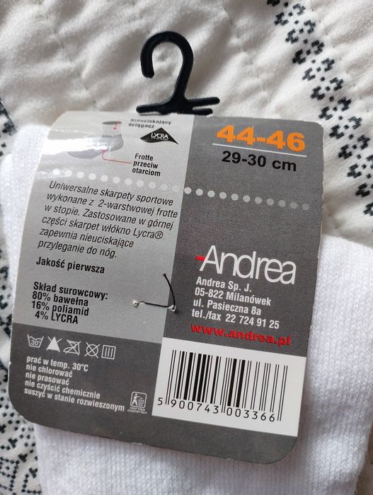 Sportowe męskie skarpetki 2pak