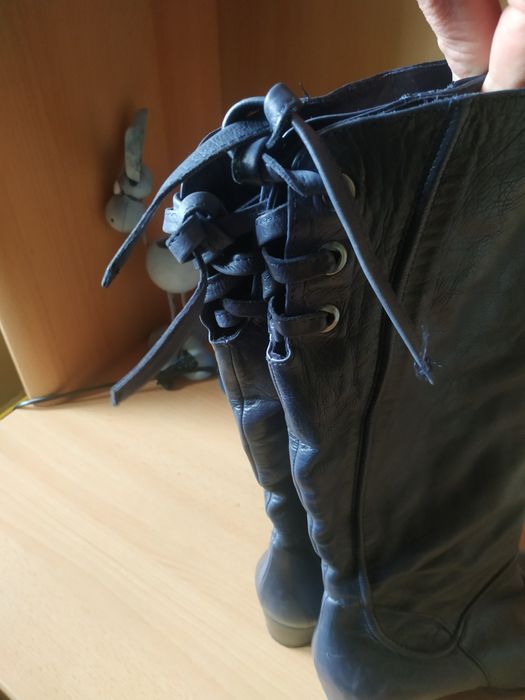 Kozaki skórzane rozmiar 37.