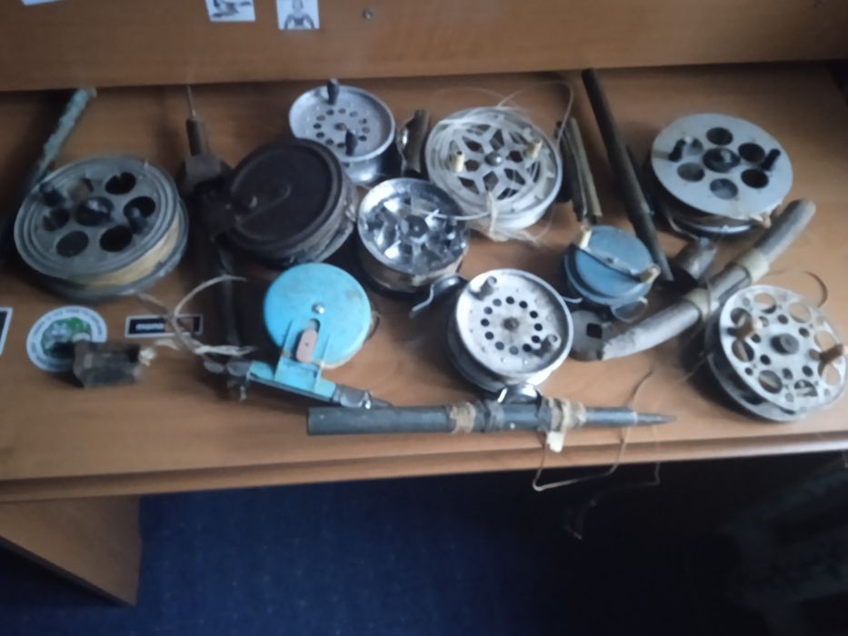 Риболовні катушки