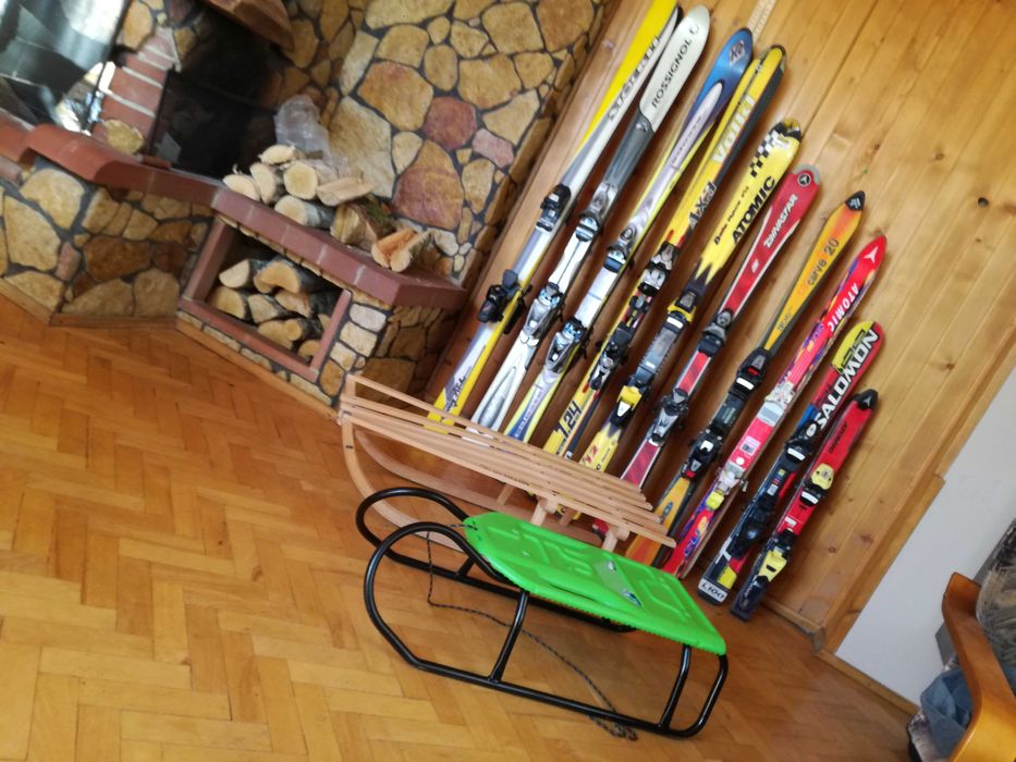 narty różne długości TANIO