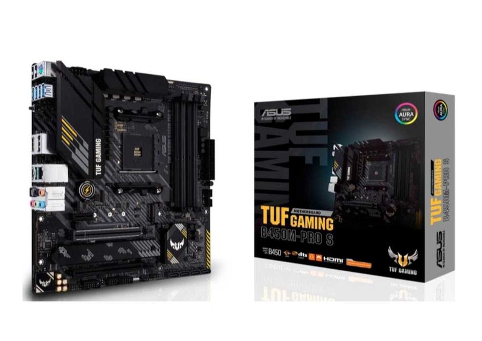 Материнська плата Asus TUF Gaming B450M-Pro S (sAM4, AMD B450, PCI-Ex1