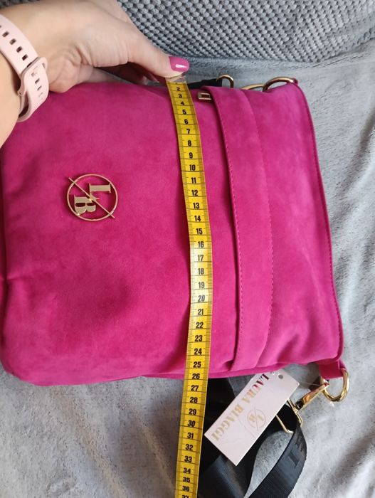 Torebka Laura Biaggi rożowa nowa