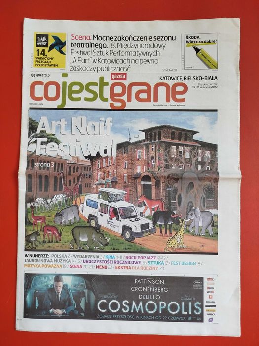 Gazeta Wyborcza, 15 czerwca 2012, nr 138, Kari Byron, Euro 2012