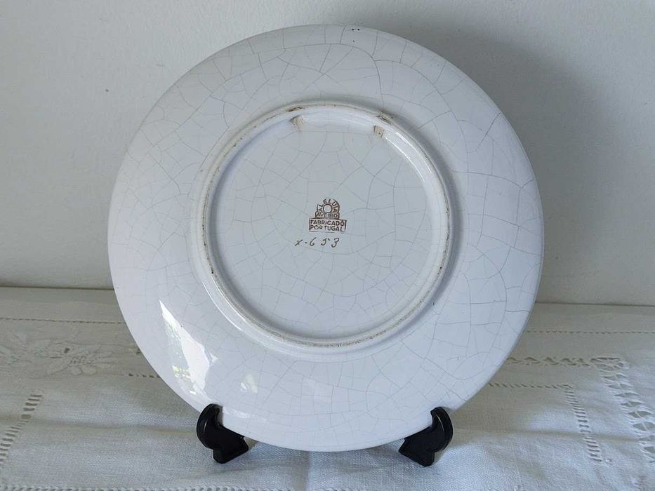 Prato antigo decorativo Fábrica Aleluia Templo de Diana