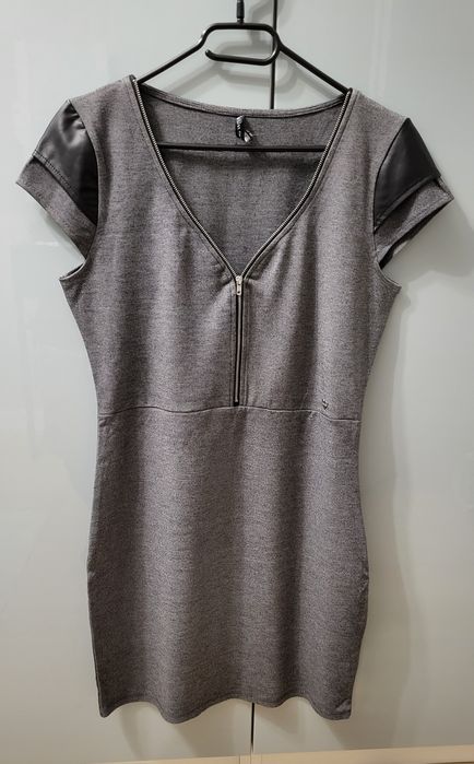 Sukienka tunika cropp szara 40 L